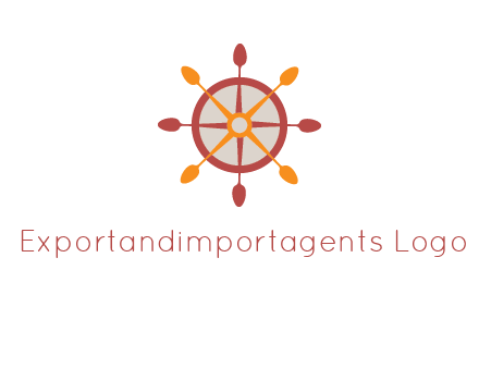 ship's wheel logo