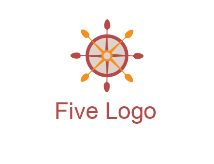 ship's wheel logo