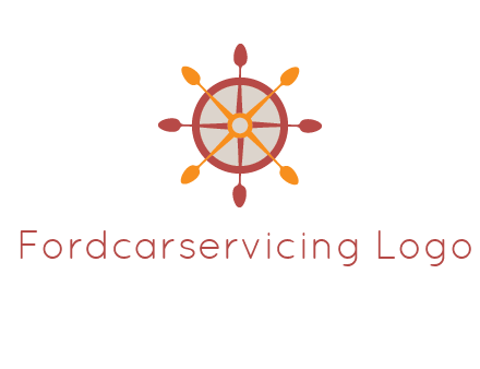 ship's wheel logo