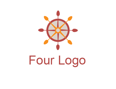 ship's wheel logo