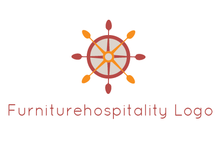 ship's wheel logo