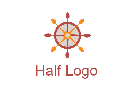 ship's wheel logo
