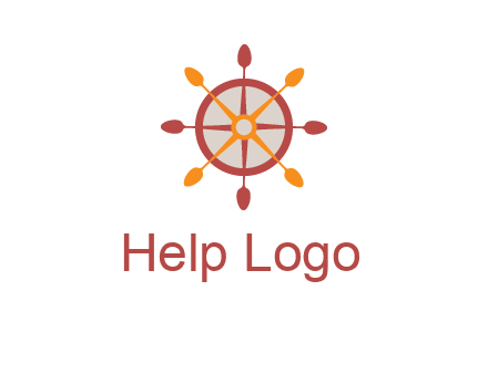 ship's wheel logo