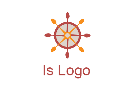 ship's wheel logo