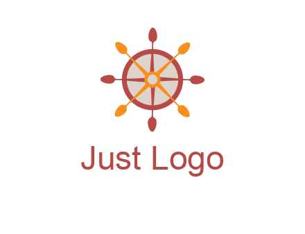 ship's wheel logo