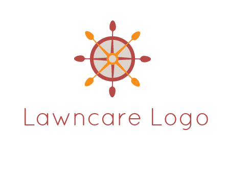 ship's wheel logo