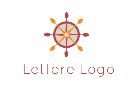 ship's wheel logo