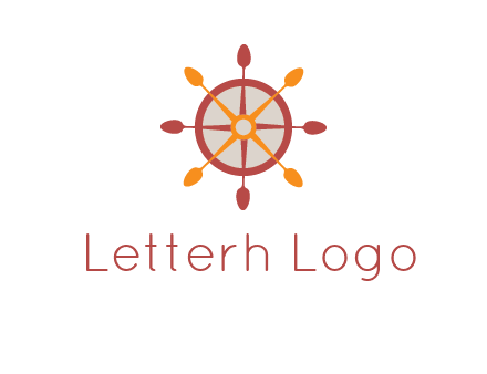 ship's wheel logo