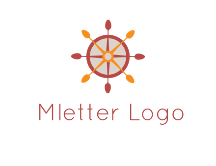 ship's wheel logo