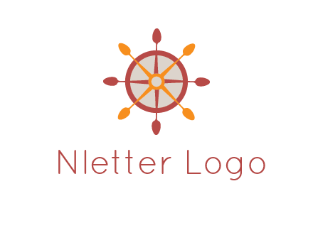 ship's wheel logo