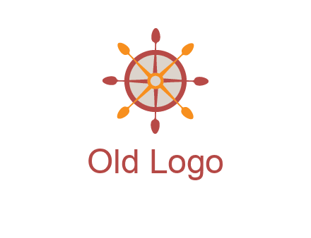 ship's wheel logo