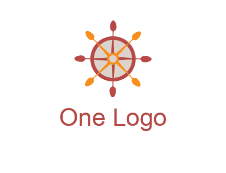 ship's wheel logo