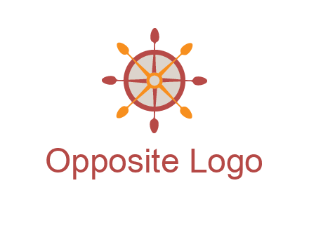 ship's wheel logo