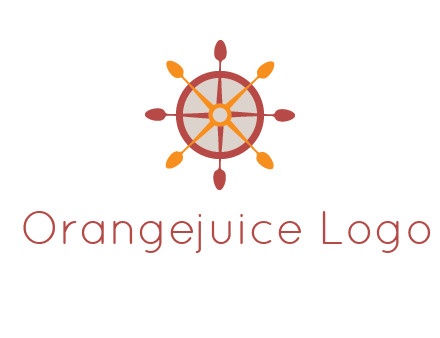 ship's wheel logo