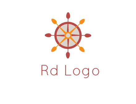 ship's wheel logo