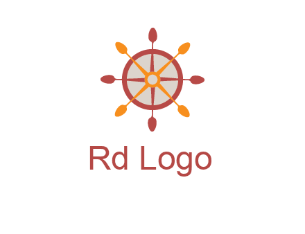 ship's wheel logo