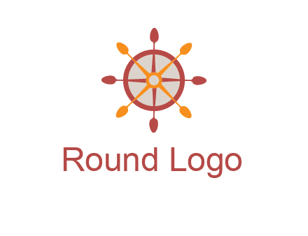 ship's wheel logo