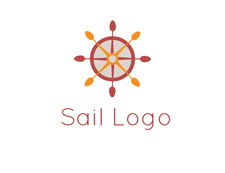 ship's wheel logo
