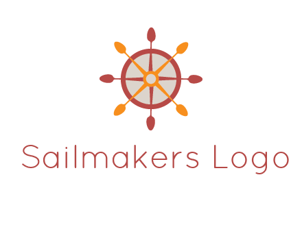ship's wheel logo