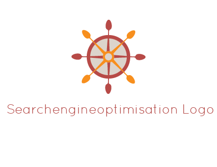ship's wheel logo