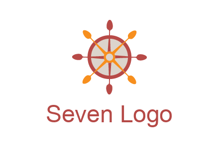 ship's wheel logo