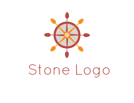 ship's wheel logo