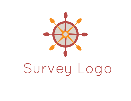 ship's wheel logo