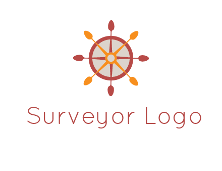ship's wheel logo