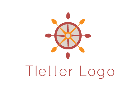 ship's wheel logo