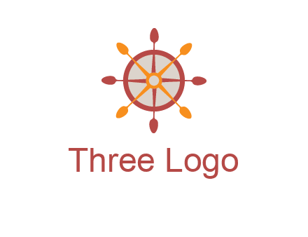 ship's wheel logo
