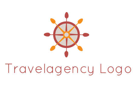 ship's wheel logo