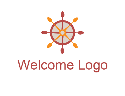 ship's wheel logo