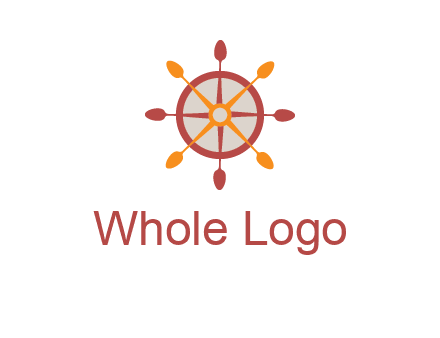 ship's wheel logo