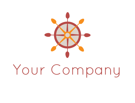 ship's wheel logo