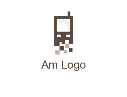 digital mobile logo