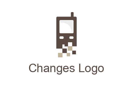 digital mobile logo