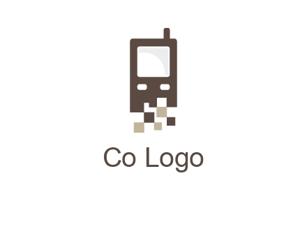 digital mobile logo