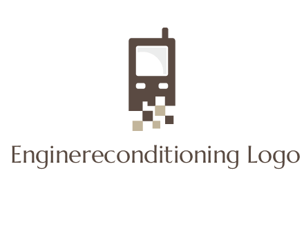 digital mobile logo