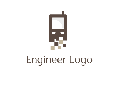digital mobile logo
