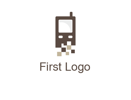 digital mobile logo