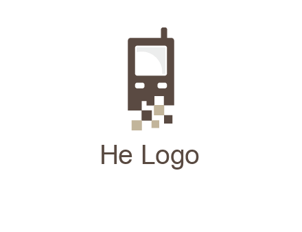 digital mobile logo