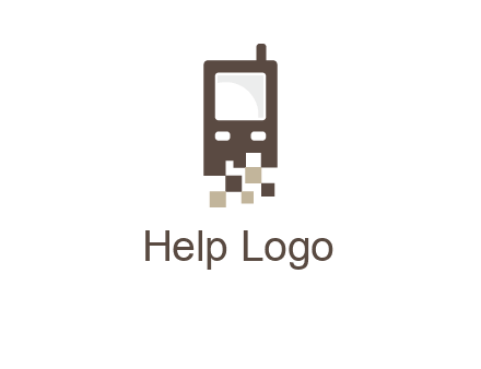 digital mobile logo