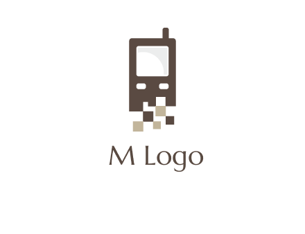 digital mobile logo