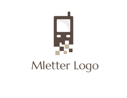 digital mobile logo