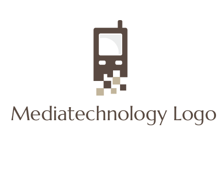 digital mobile logo