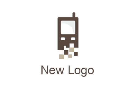 digital mobile logo