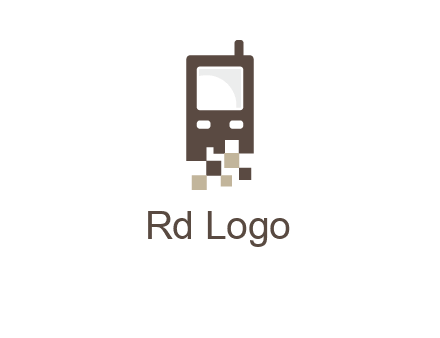 digital mobile logo