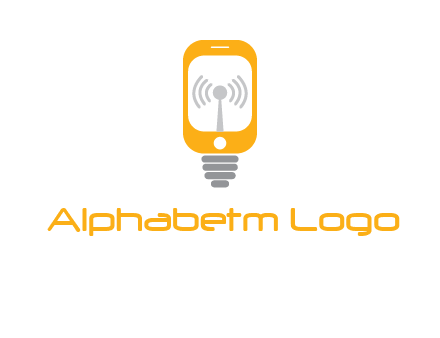 mobile and signal logo