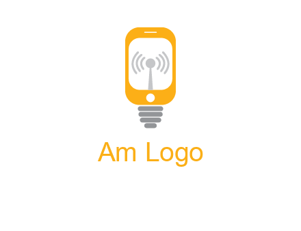 mobile and signal logo