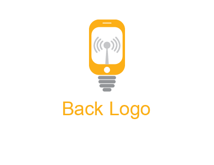 mobile and signal logo
